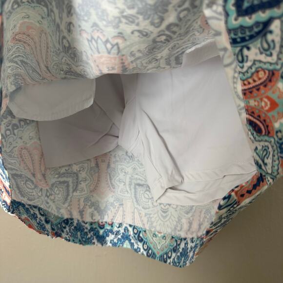 MASTERS BOBBY JONES Skort Pink and Blue Size 6 Side Zip - Picture 6 of 8